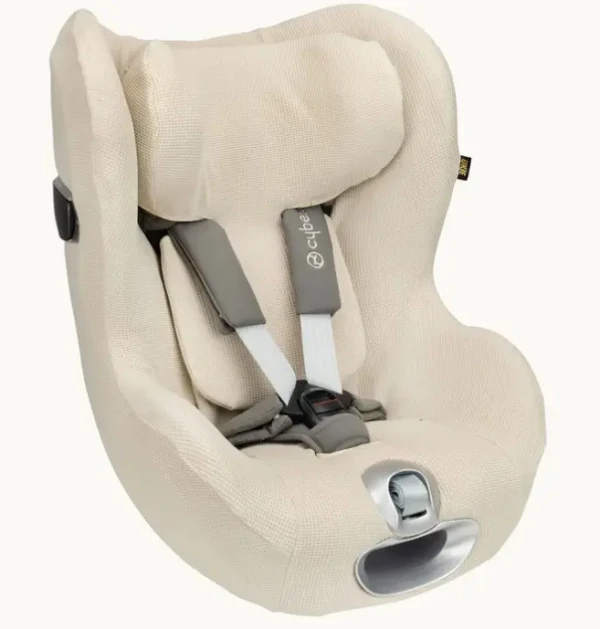 Ochranný potah na autosedačku Cybex Sirona UKJE béžový Beige Waffle