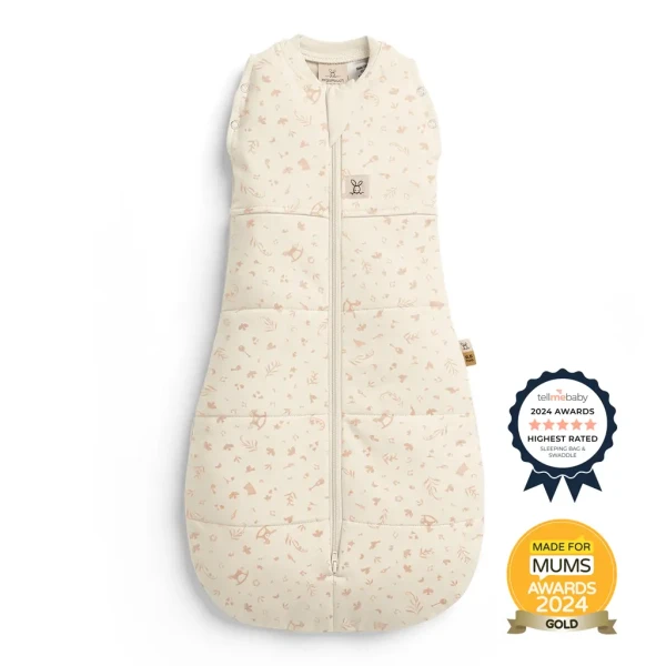 ERGOPOUCH Zavinovačka a vak na spanie 2v1 Cocoon Lullaby  3-6m, 6-8kg, 2,5tog