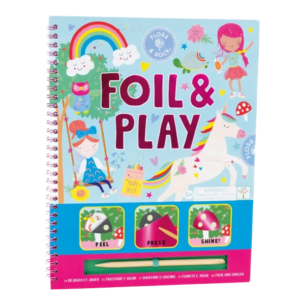 49P6048 Floss&Rock Kreativní hra s fóliemi Pohádková duha