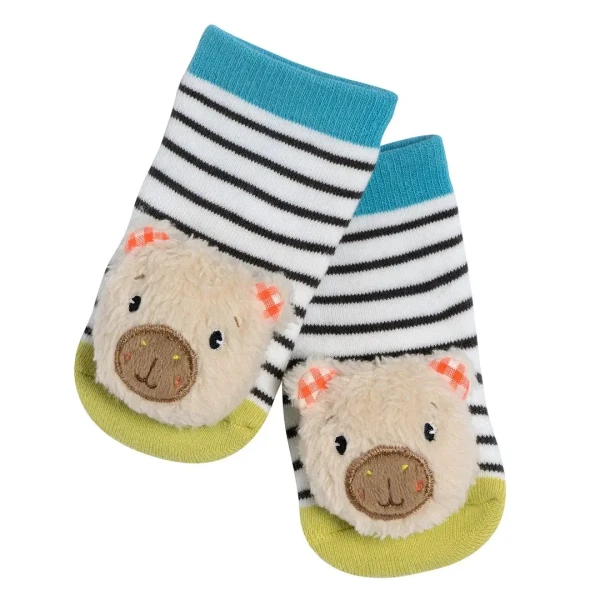 BABY FEHN Hrkajúce ponožky capybara