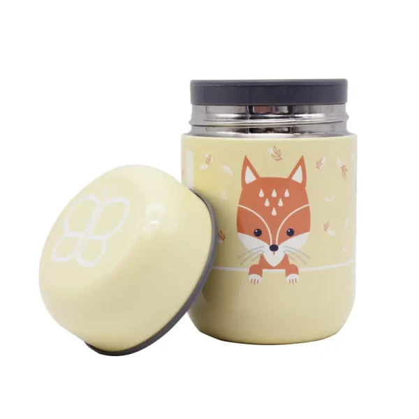 BBLUV Termobox s lyžičkou Foöd Sand Fox