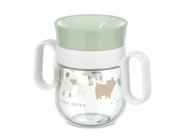 Little Dutch Hrnek trénovací 360° 200 ml 6m+ Farma