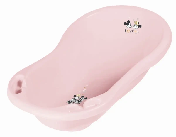 KEEEPER Detská vanička 84cm "Minnie" se zátkou, Růžová
