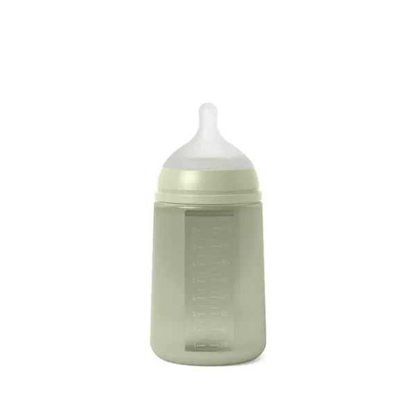 SUAVINEX | KOJENECKÁ LÁHEV 240 ml M COLOUR ESSENCE - zelená
