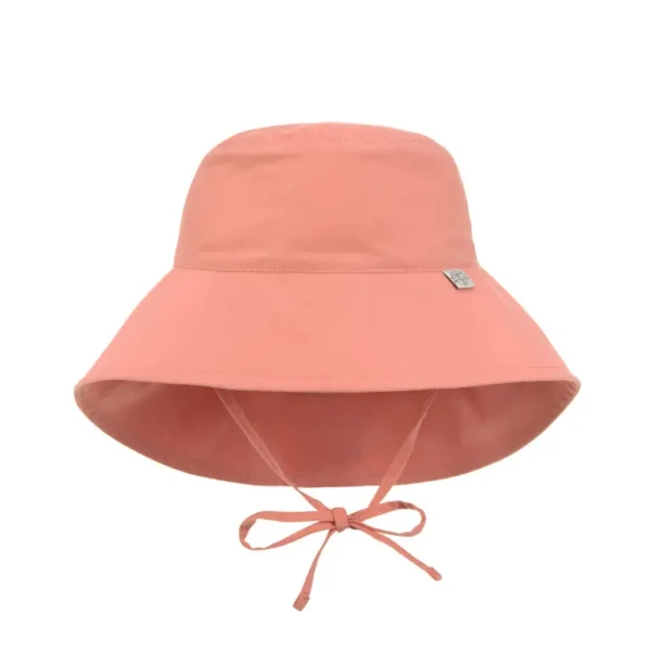 LÄSSIG Sun Protection Long Neck Hat coral 07-18 mo.