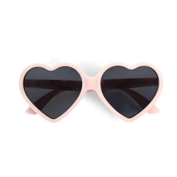 FILIBABBA DETSKÉ SLNEČNÉ OKULIARE - HEART - PEACH WHIP - 1-3 ROKY