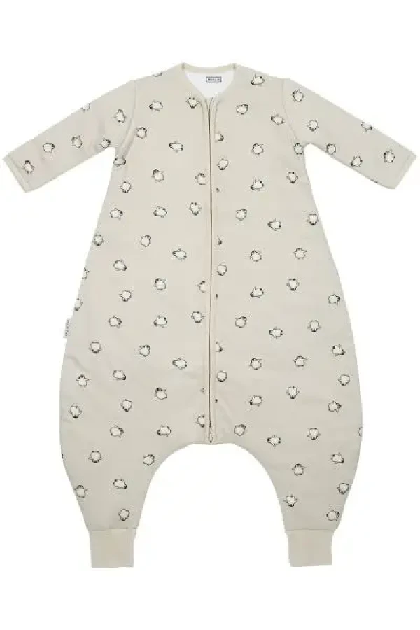 Jumper zimní s rukávy 104cm - PENGUIN soft sand