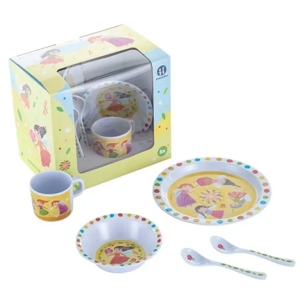 PETITE&MARS Set rozprávkového riadu Víla 5 ks