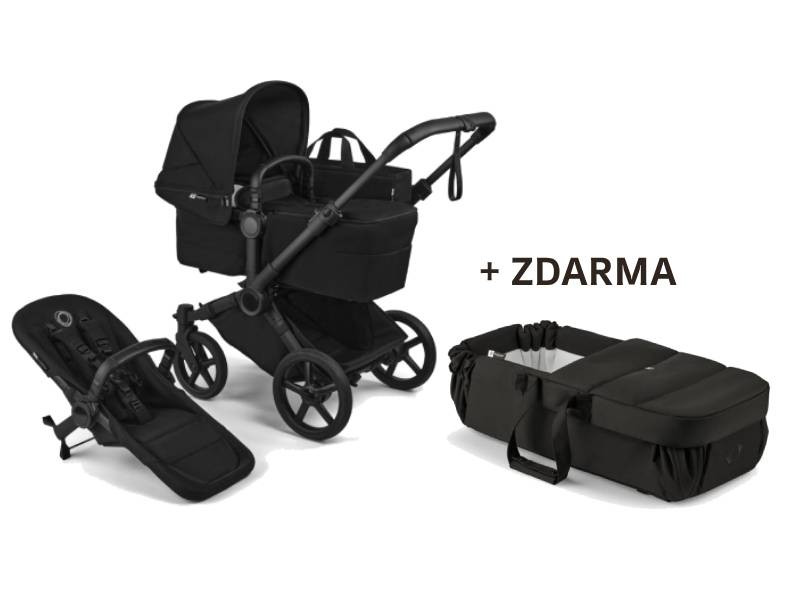 Bugaboo Donkey 6 Kompletný set Heritage Black