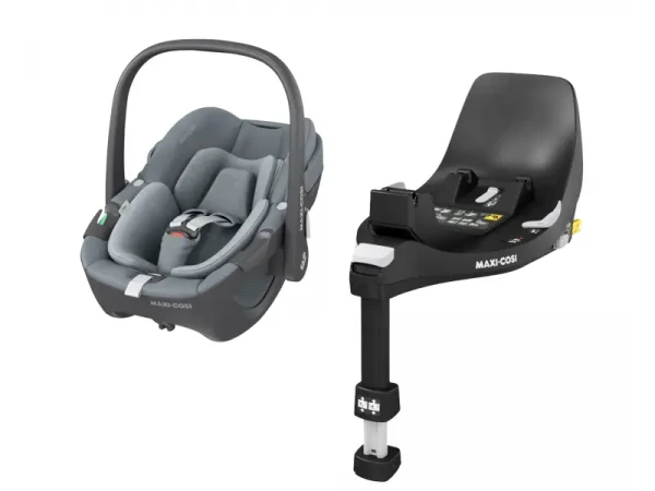 Maxi-Cosi Pebble 360 autosedačka Essential Grey + Maxi-Cosi FamilyFix 360 základna