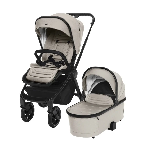 Zopa Set Športový kočík Move Cross 3 + korba XL 3 + adaptéry, Ivory Beige