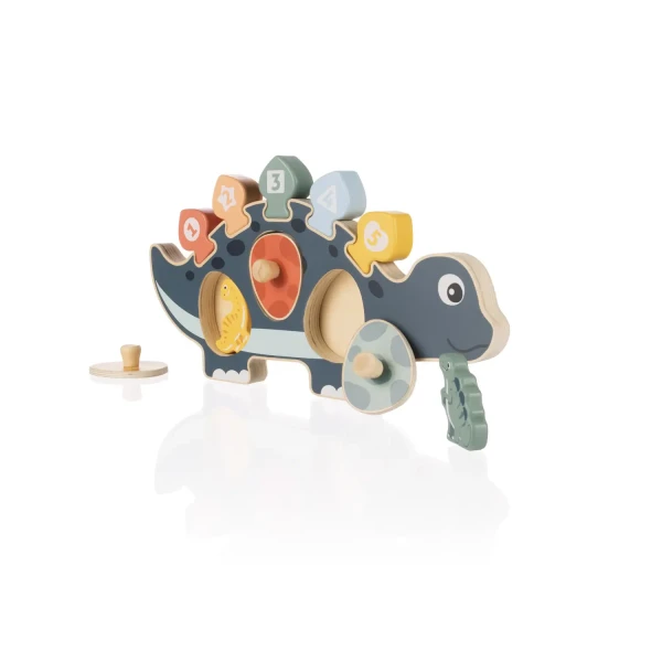 Zopa Dřevěné puzzle dinosaurus, Wood