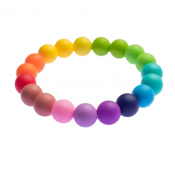 Biberschatz Kousací náramek Regenbogen