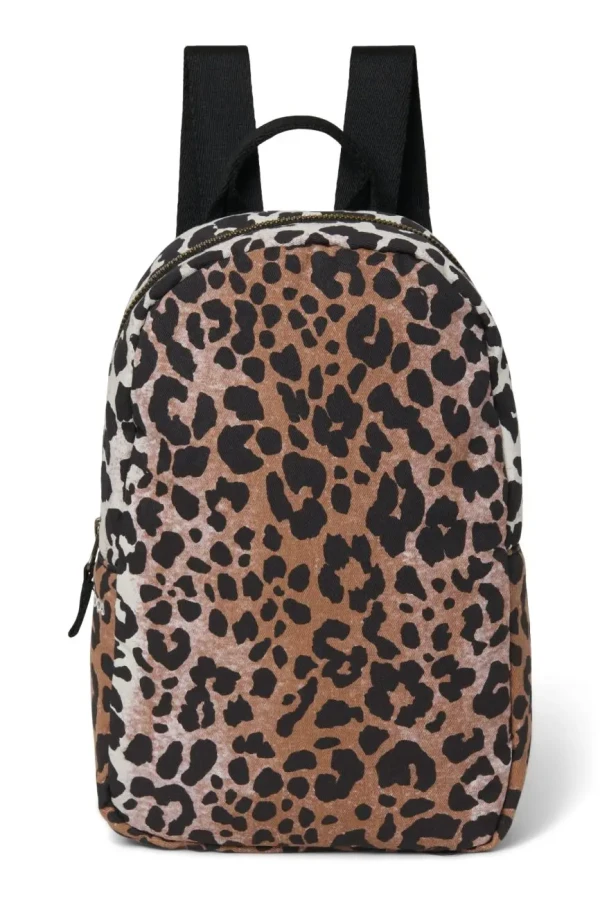 STUDIO NOOS - Soft - Měkký Bavlněný Mini BACKPACK | Hazel Leopard