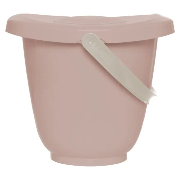 Kyblík na pleny s víkem LUMA - Blush Pink