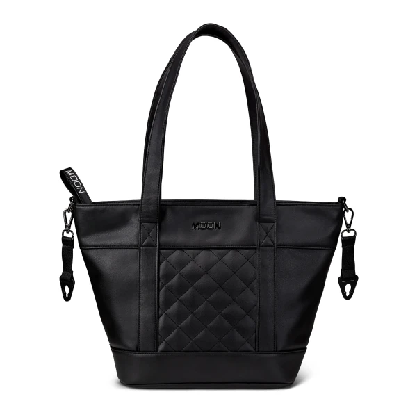 MOON Prebaľovacia taška -Black Leather