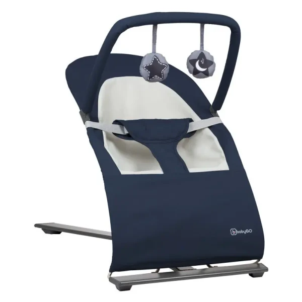 BabyGo Lehátko Fancy Dark Blue