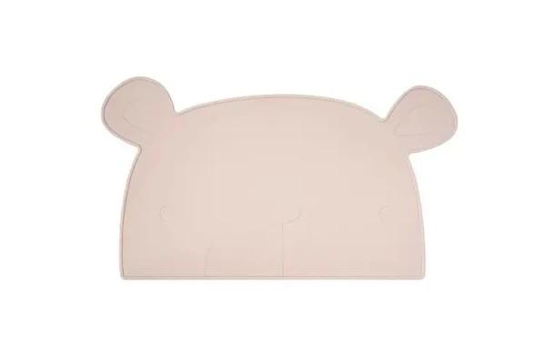 THE COTTON CLOUD SILIKÓNOVÁ PODLOŽKA MEDVEĎ LILI BLUSH PINK