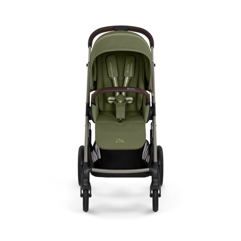 CYBEX TALOS S LUX Moss Green - taupe rám