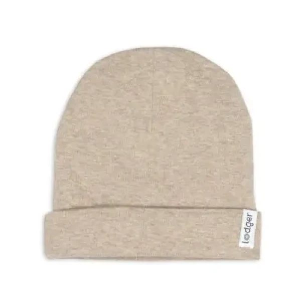 LODGER Čiapka Melange Beige vel. 0 - 6 mesiacov