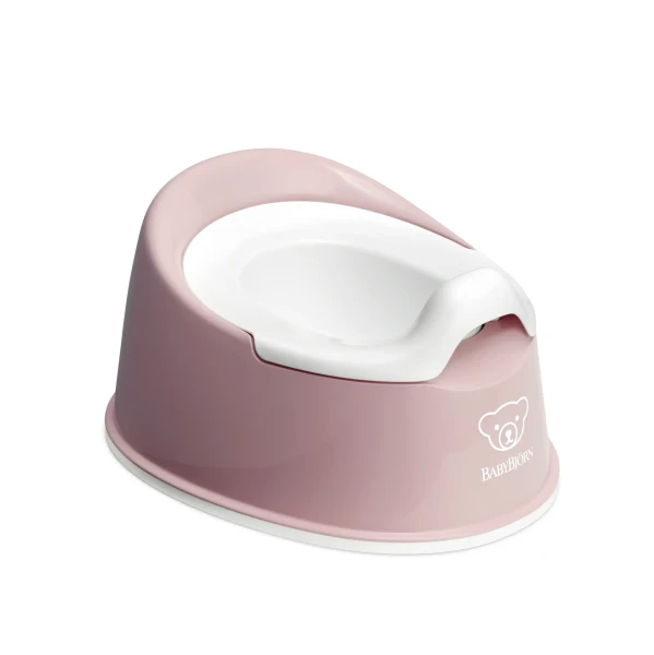 BABYBJORN Nočník Smart Powder Pink/White BabyBjörn
