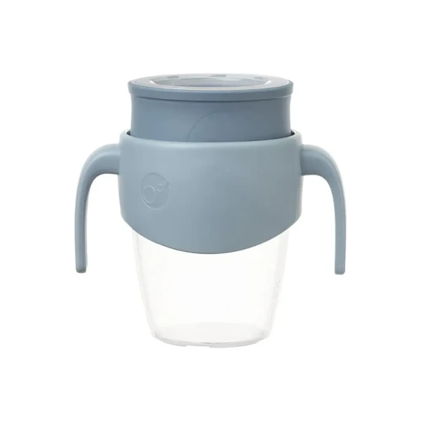 B.BOX 360° netečúci učiaci hrnček 250 ml - modrý
