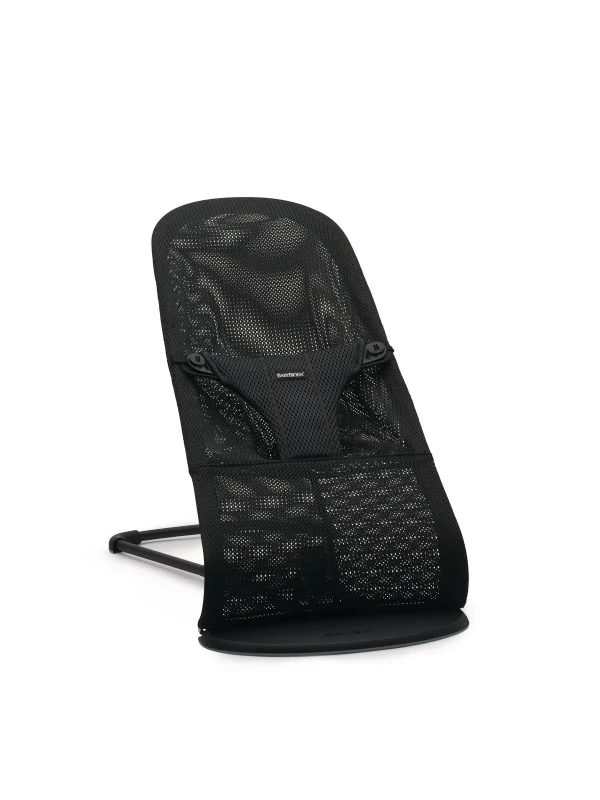 Babybjorn lehátko Bliss Black mesh, černá konstrukce