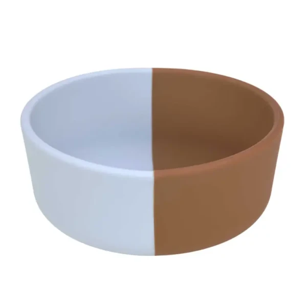 LÄSSIG Bowl Silicone 2024 Happy Rascals Smile sky blue