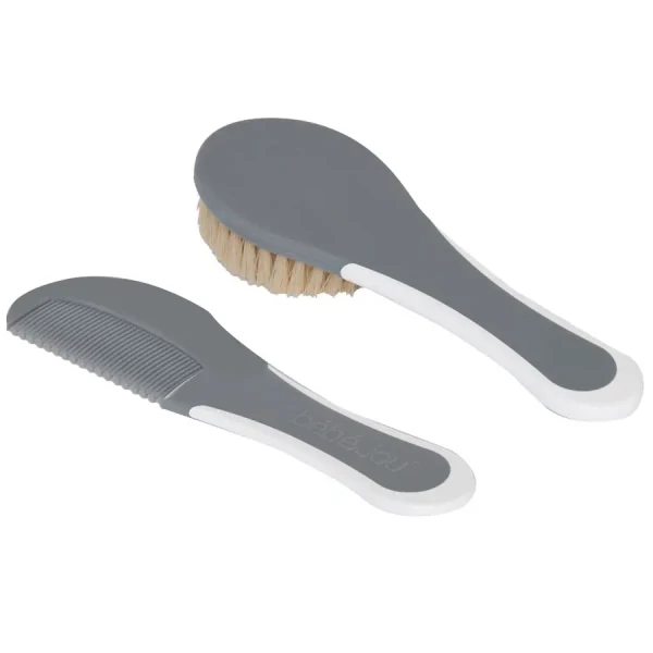 Bebe-Jou Hřeben a kartáč Bébé-Jou Fabulous Griffin Grey
