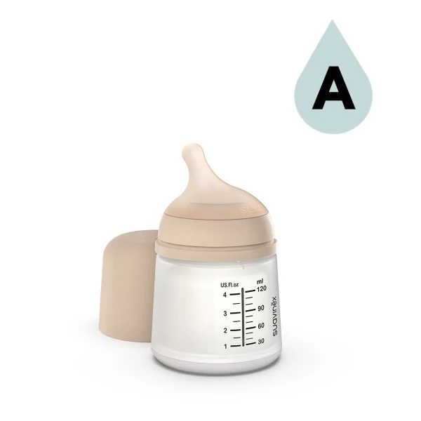 SUAVINEX ZERO ZERO anti-koliková fľaša LIGHT 120ml A