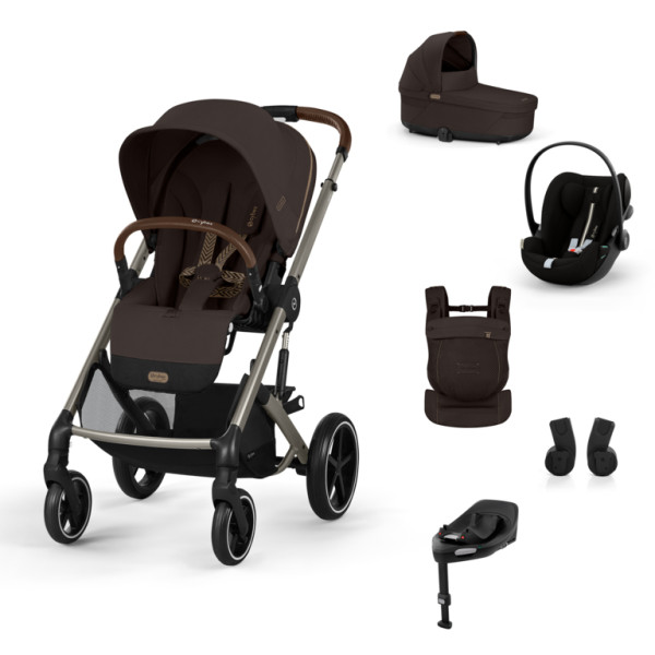 CYBEX BALIOS S LUX BUNDLE SET M + nosič AMYA 2026 Chocolate Brown