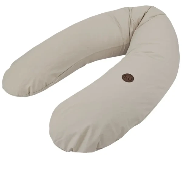 EKO Vankúš na dojčenie bavlnený Light Beige 180cm