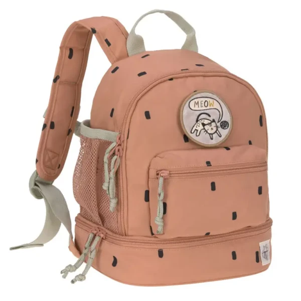 LÄSSIG Mini Backpack Happy Prints caramel