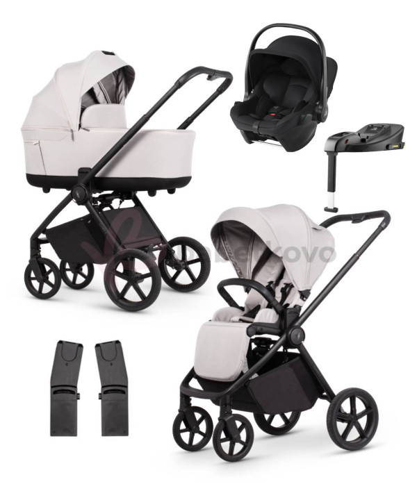 VENICCI CLARO 2 Vanilla + Autosedačka BRITAX RÖMER Baby-Safe Core + Baby-Safe Core Base