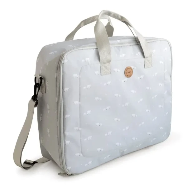 Saro Baby Dětský látkový kufr Polaris Grey