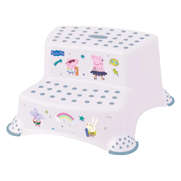 KEEEPER Dvojstupionok k WC/umyvadlu "Peppa", Bílá