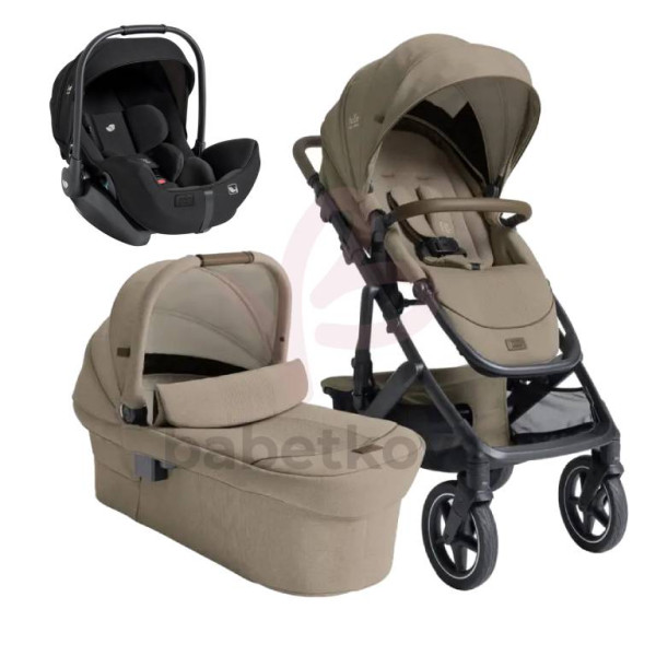 Joie Kombinovaný kočík 3v1 Vinca™ + Ramble XL sandstone