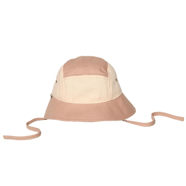 KiETLA klobúčik s UV ochranou 0-1 rok Natural / Pink