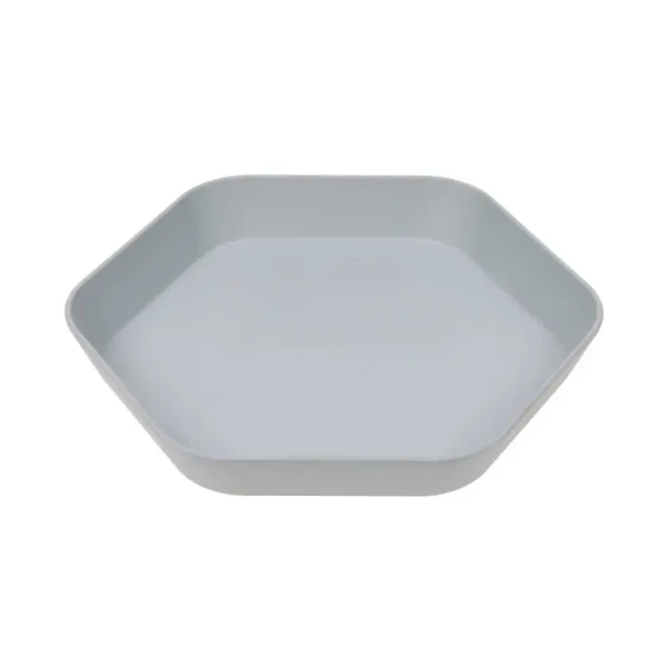 LÄSSIG Plate Geo 2023 grey-blue