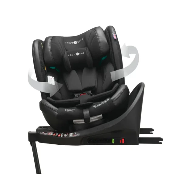 Cozy N Safe COMET i-Size 360° autosedačka 40-150, Onyx 2025