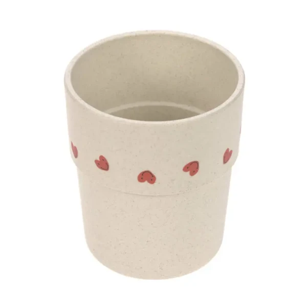 LÄSSIG Mug PP/Cellulose Happy Rascals Heart lavender