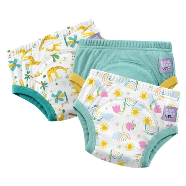 Bambino Mio učiace plienky 4-5 rokov 3 balenie, BLUE SKIES