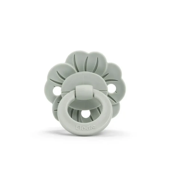 Elodie Details cumlík Binky Bloom Silicone - Mineral Green
