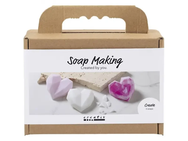 Creativ Company Kreatívna sada výroba mydla Hearts Pink