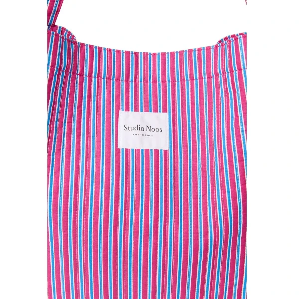 STUDIO NOOS - Poplin MOM BAG | Rasberry Striped 
