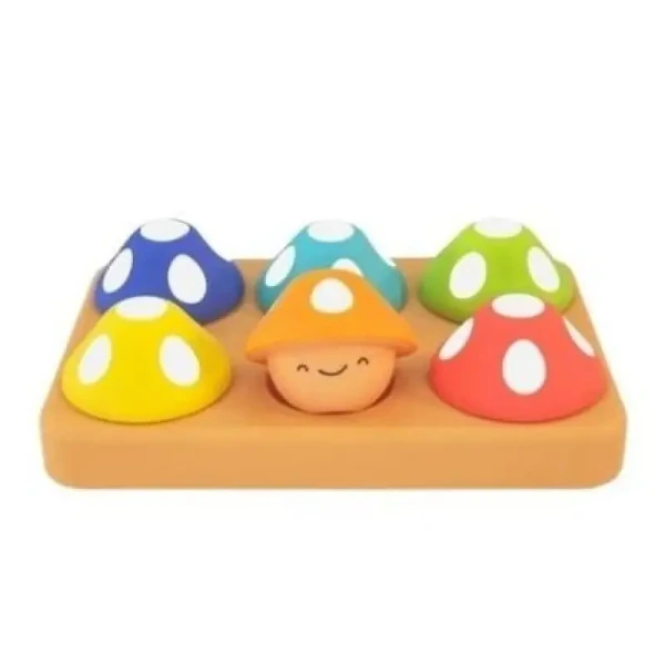 Sassy Zábavné farebné hubky Matching Mushrooms