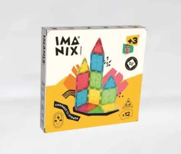 IMANIX MAGNETICKÁ STAVEBNICA CLASSIC - 12 KUSOV