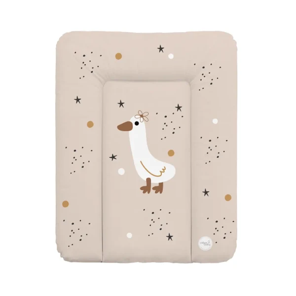 CEBA BABY Podložka prebaľovacia mäkká malá (50x70) Basic Star Duck