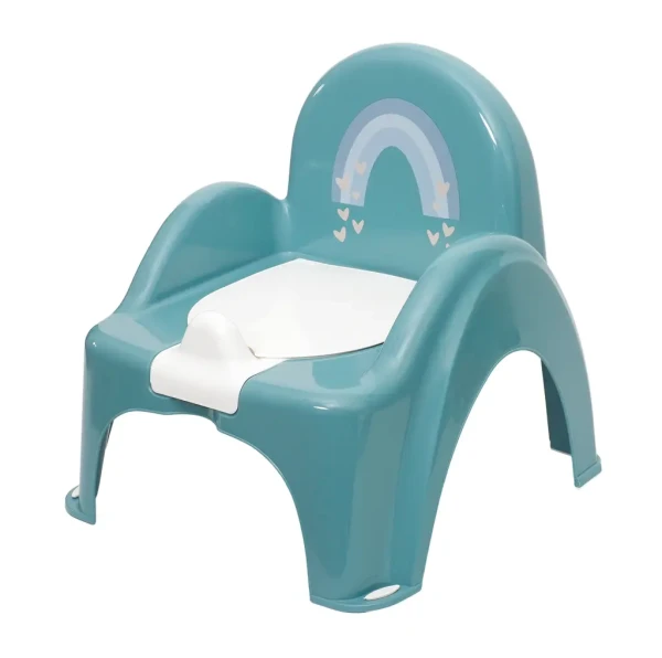 TEGA BABY Nočník kresielko s hudbou Meteo - turquoise