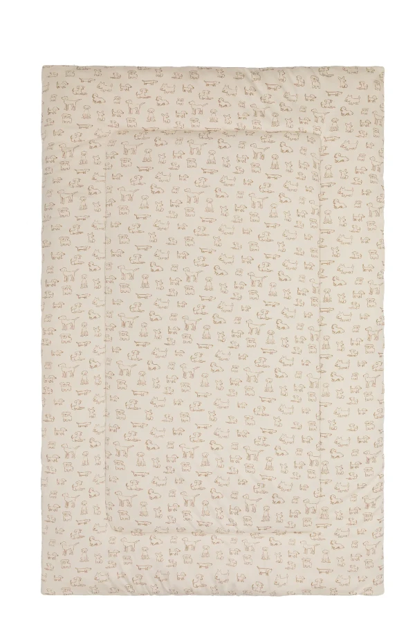 Fillikid Podložka na hranie Jersey dog beige 115×180 cm